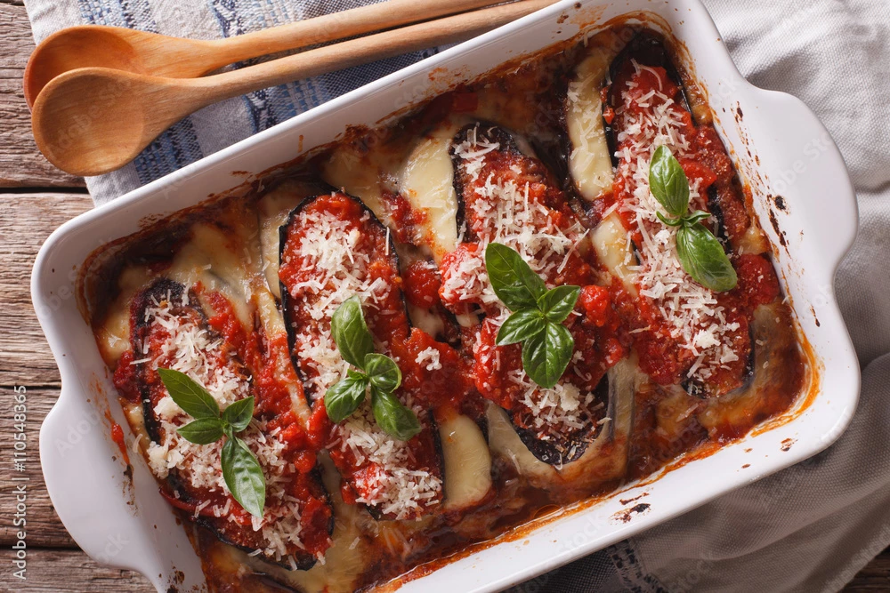Auberginen parmigiana